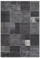 Faery E5142 Dark Grey - Grey Modern Area Rug - Quality Rugs and Furniture