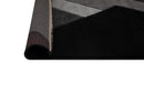 Faery FE394 Black Dark Grey Modern Rug - Quality Rugs and Furniture