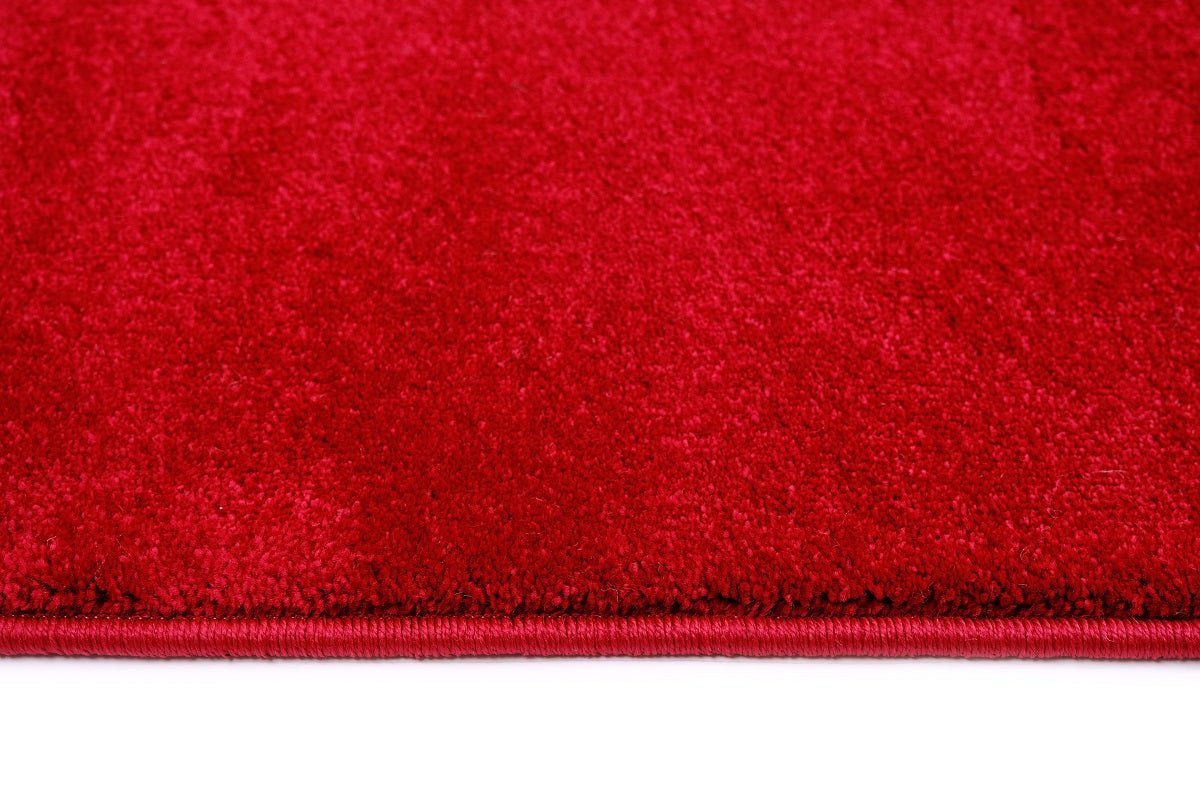 Faery Fe394 Dark Red - Black Modern Hallway Runner - Quality Rugs and Furniture