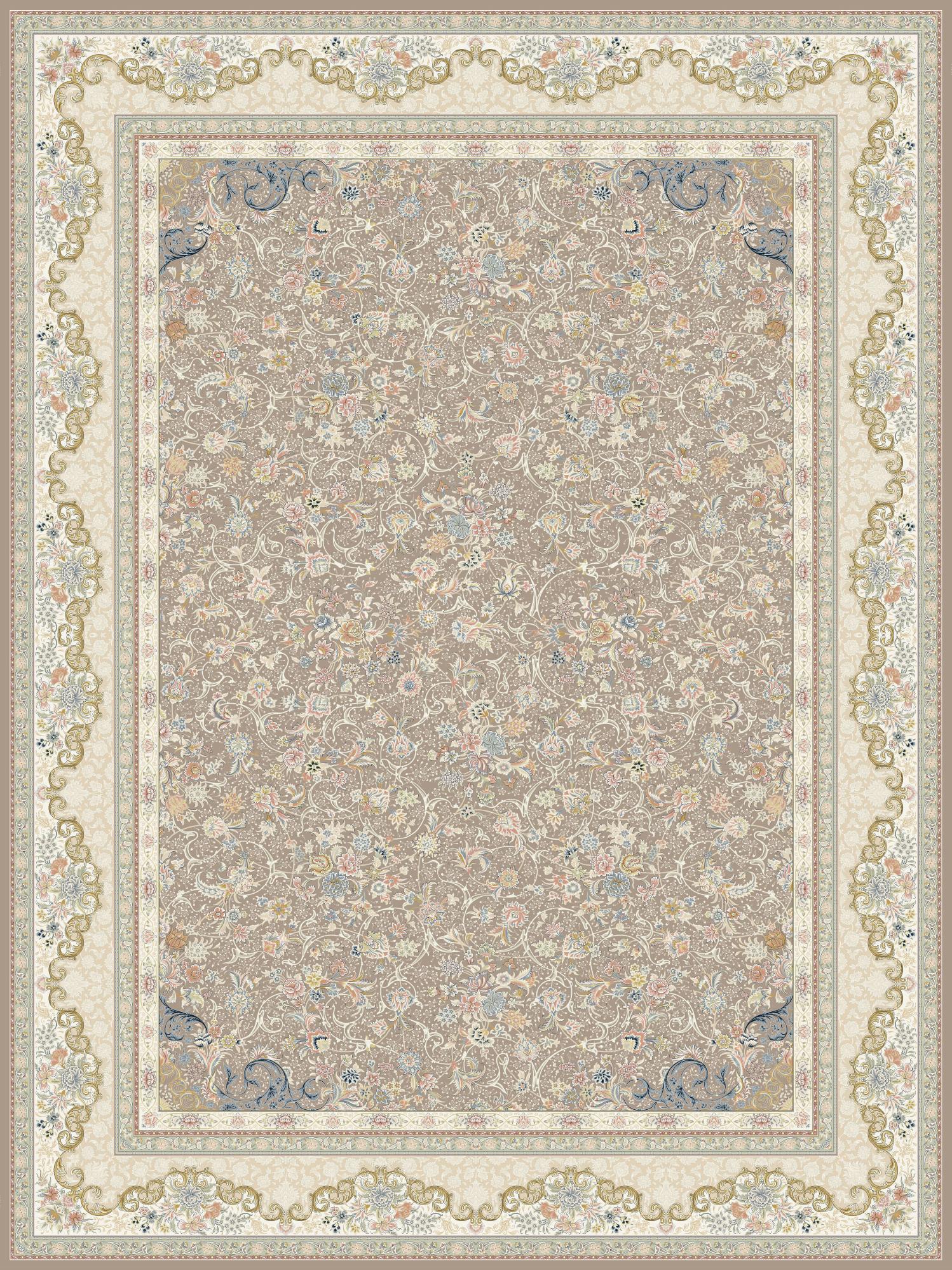 Golriz Traditional Persian Area Rug Chocolate - Quality Rugs and Furniture