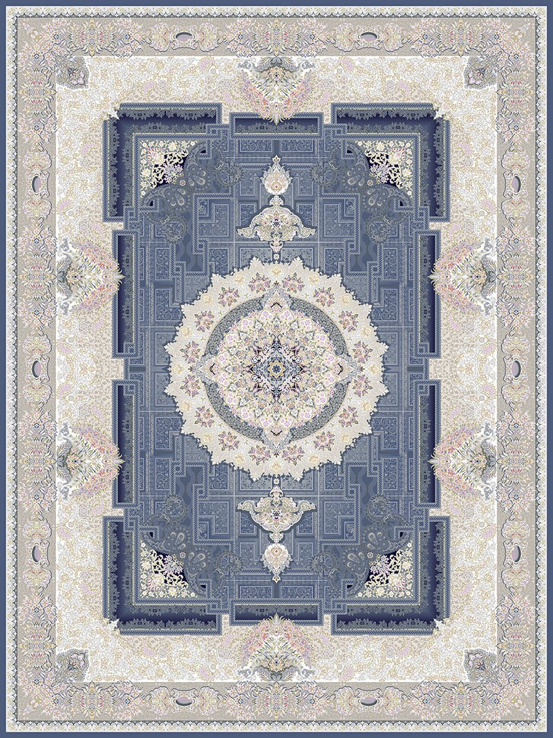 Ivan Traditional Persian Area Rug Sky Blue - Quality Rugs and Furniture