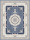 Ivan Traditional Persian Area Rug Sky Blue