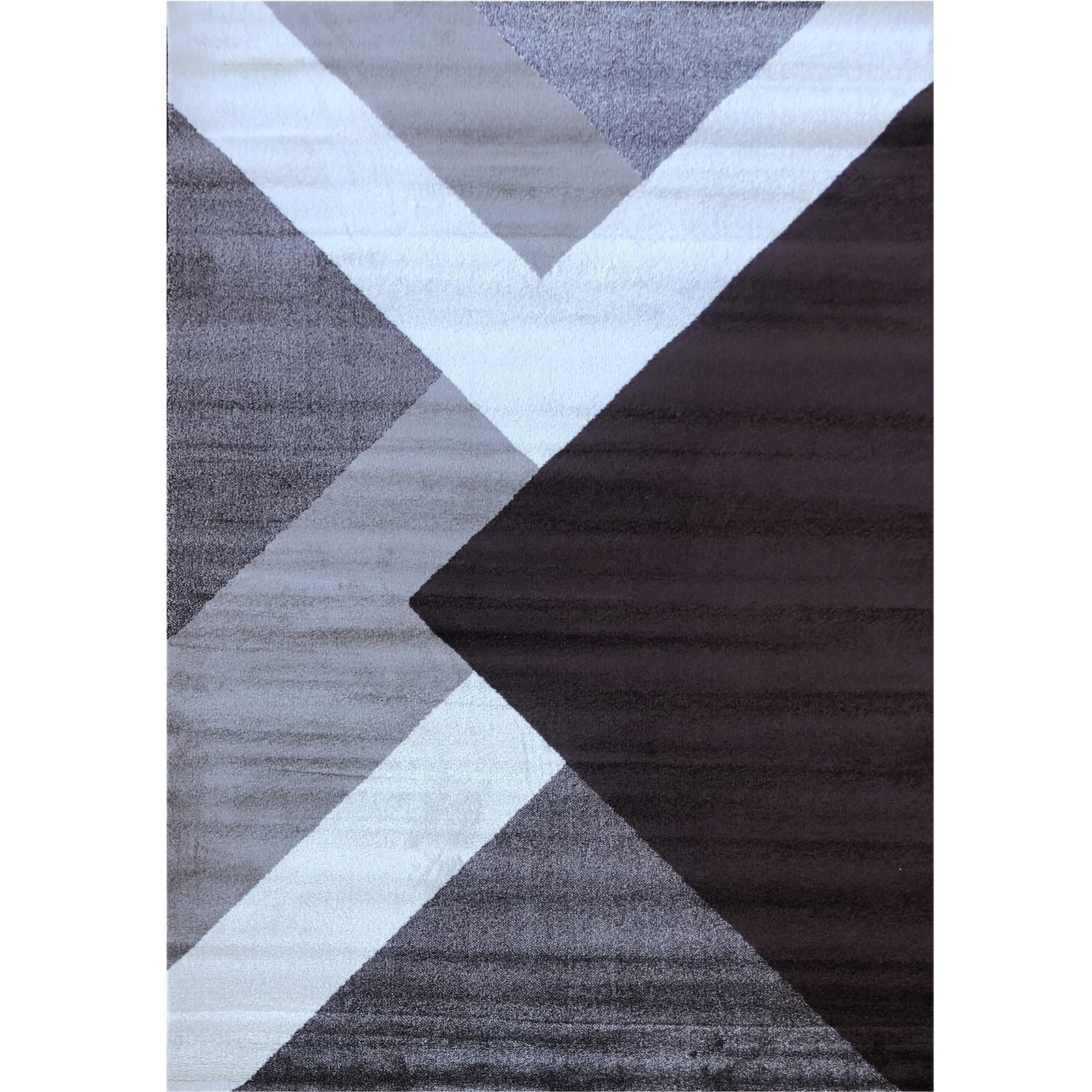 Jasmine FE394 Brown Dark Beige Modern Rug - Quality Rugs and Furniture