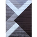 Jasmine FE394 Brown Dark Beige Modern Rug - Quality Rugs and Furniture