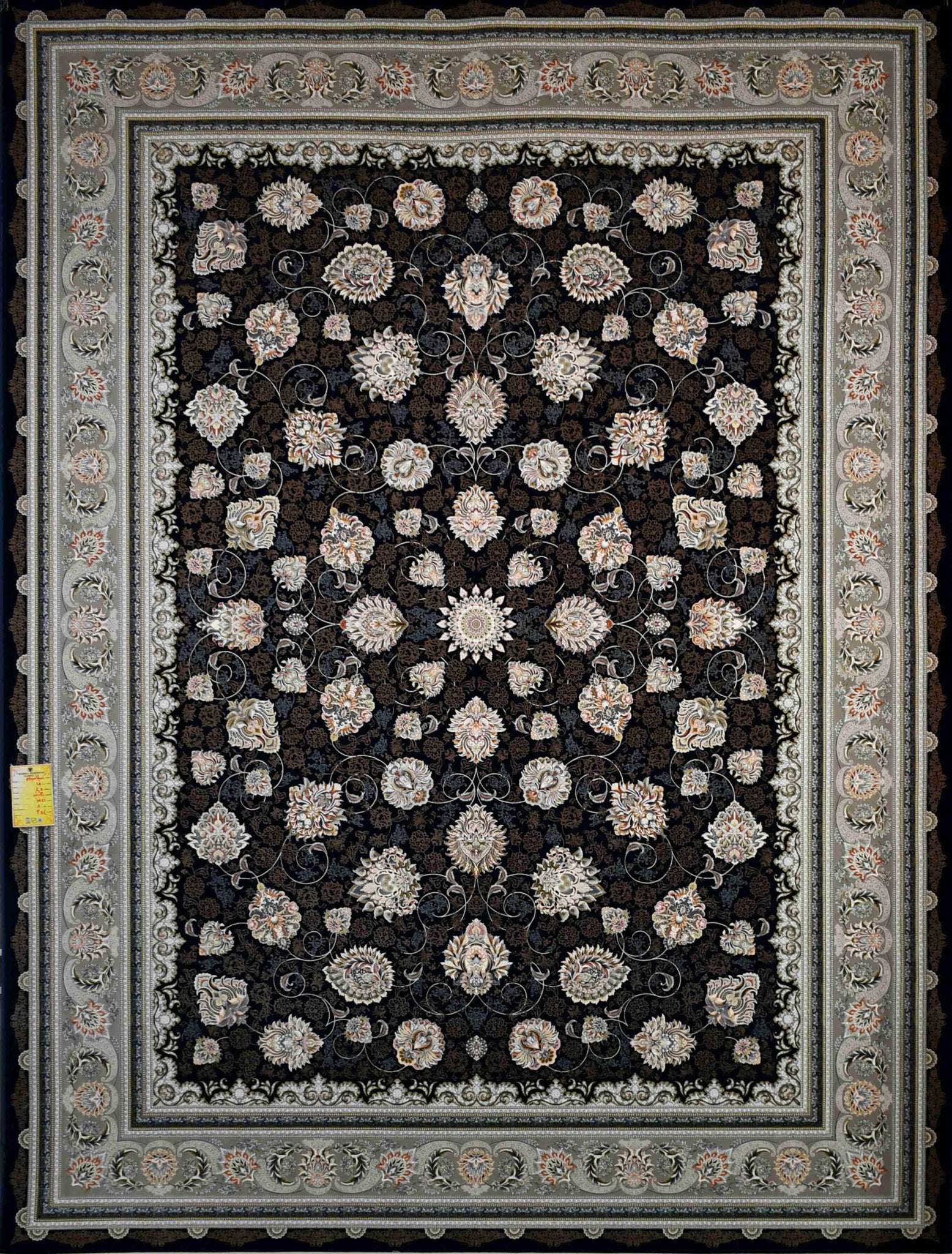 Kamila Navy Blue Persian Traditional Rug - Quality Rugs and Furniture