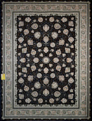Kamila Navy Blue Persian Traditional Rug - Quality Rugs and Furniture