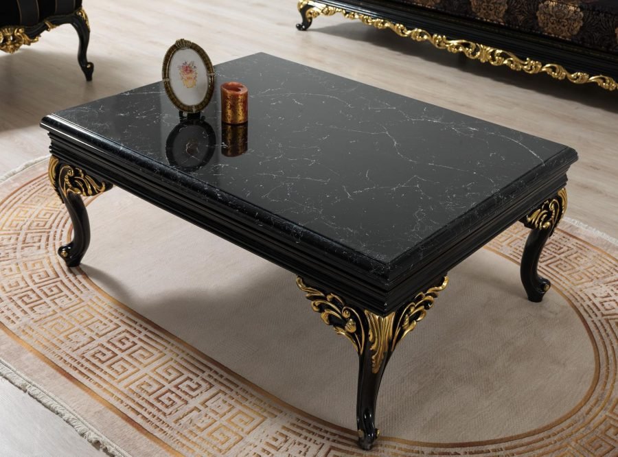 Karaca Art Deco Modern Mid Century Coffee Table - Quality Rugs and Furniture