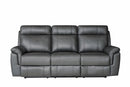 Logan Modern Manual Recliner Sofa Set Dark Grey - Quality Rugs and Furniture