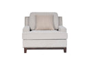Maddison Fabric Modern Sofa Set Beige - Quality Rugs and Furniture