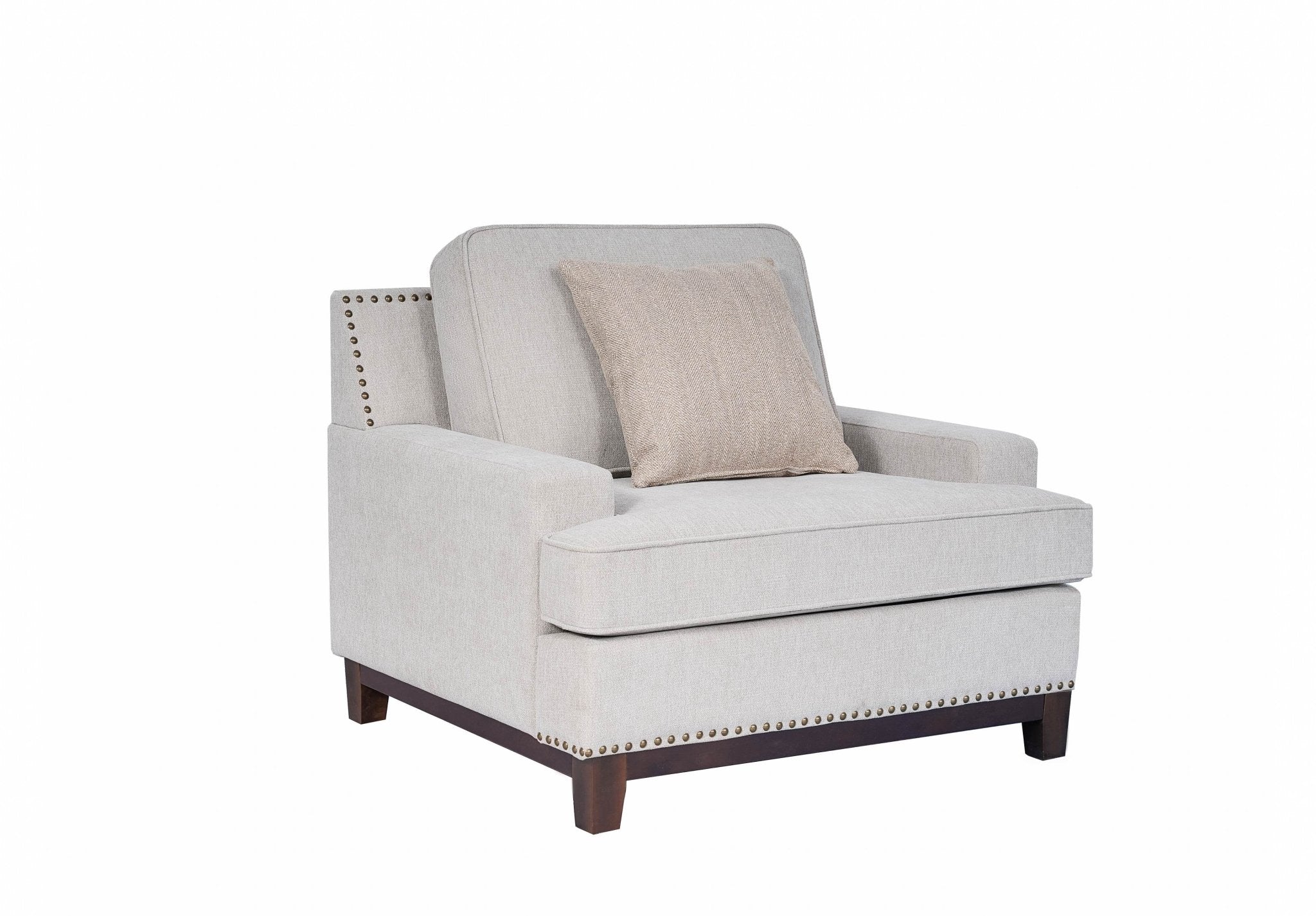 Maddison Fabric Modern Sofa Set Beige - Quality Rugs and Furniture