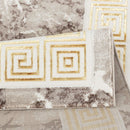 Marmaris D380A Modern Area Rug Cream V.Gold - Quality Rugs and Furniture