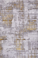 Marmaris D496A Grey/V.Gold Modern Area Rug - Quality Rugs and Furniture