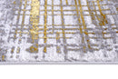 Marmaris D496A Grey/V.Gold Modern Area Rug - Quality Rugs and Furniture