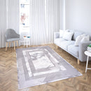 Marmaris E342B Grey/V.Grey Modern Area Rug - Quality Rugs and Furniture