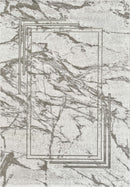 Marmaris E529D Modern Area Rug White V.Grey - Quality Rugs and Furniture