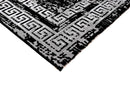 Marmaris E537B Black/V.Grey Modern Area Rug - Quality Rugs and Furniture