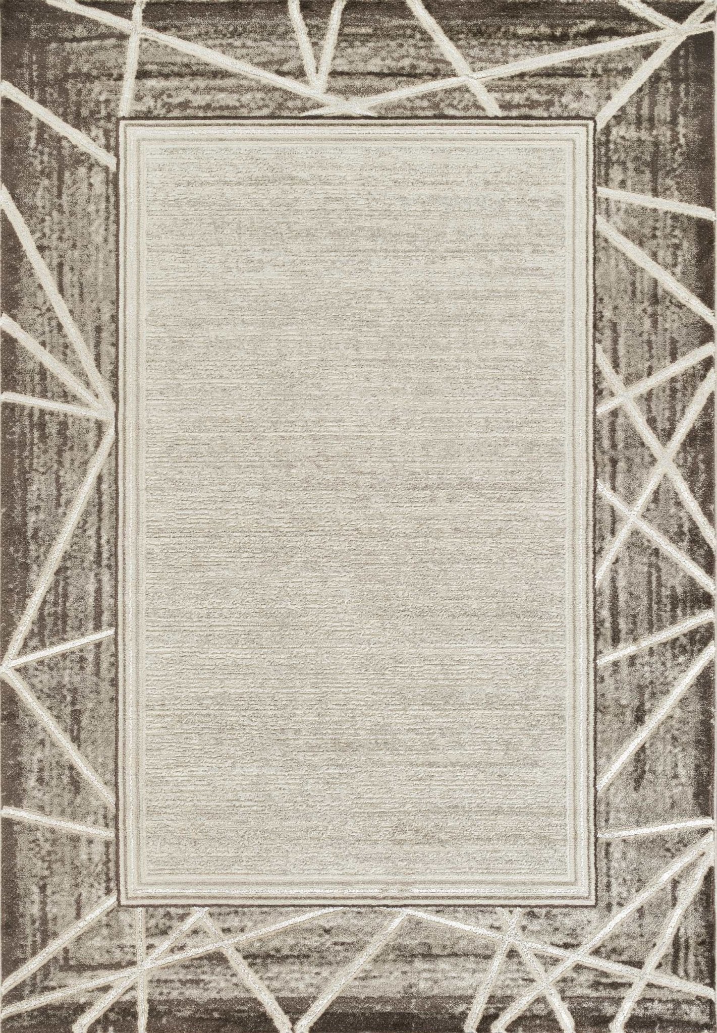 Marmaris T046A Modern Area Rug Beige Cream - Quality Rugs and Furniture