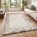 Marmaris T046A Modern Area Rug Beige Cream - Quality Rugs and Furniture