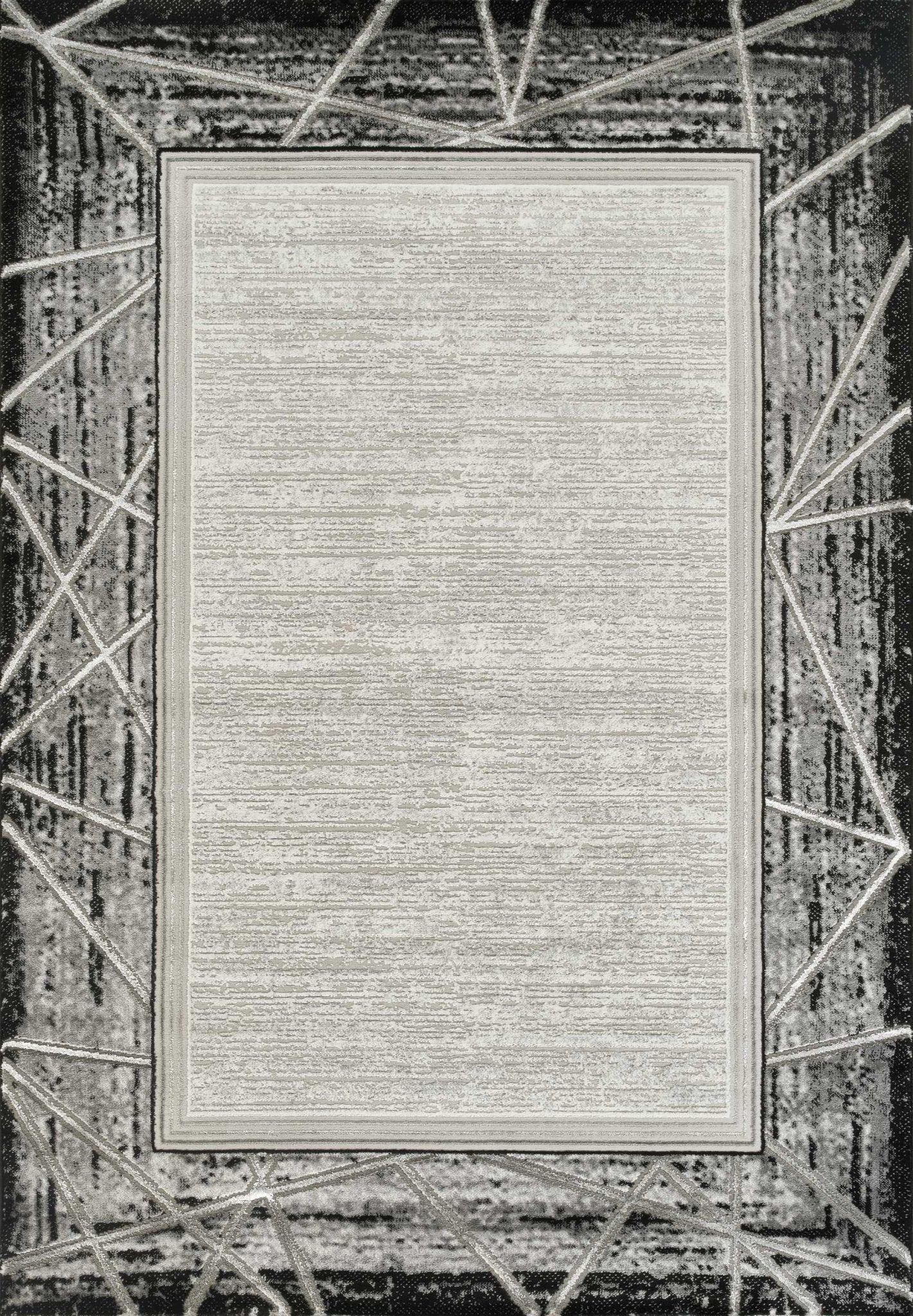 Marmaris T046A Modern Area Rug L.Grey White - Quality Rugs and Furniture