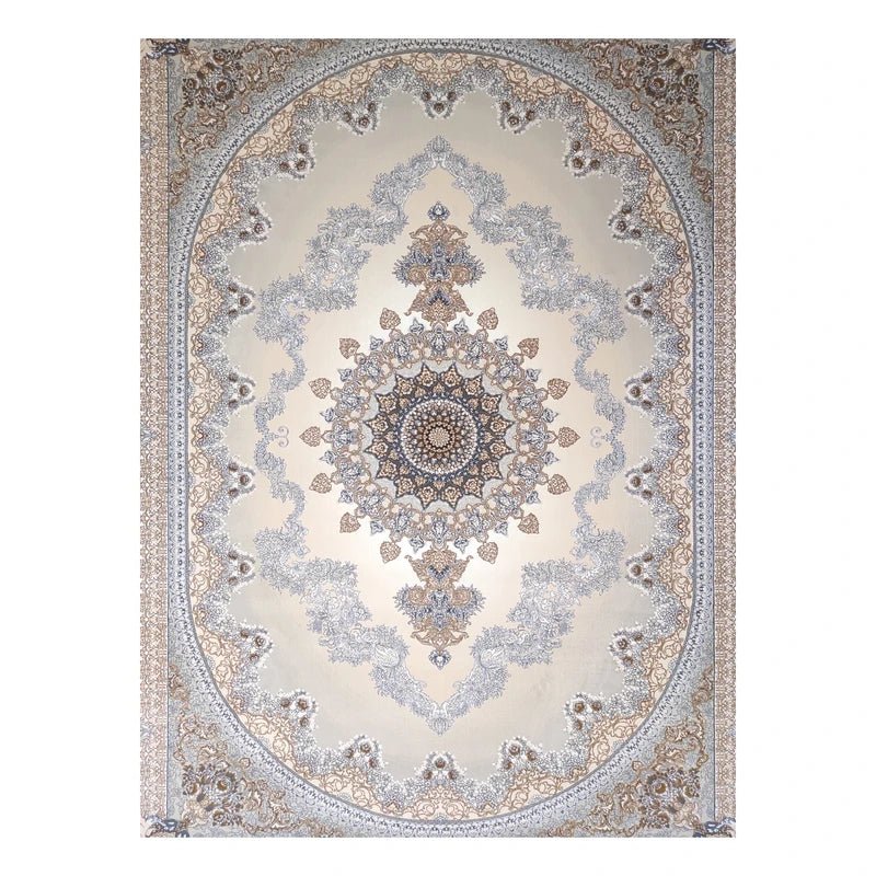 Mash 723502 Traditional Persian Area Rug Silver - Quality Rugs and Furniture