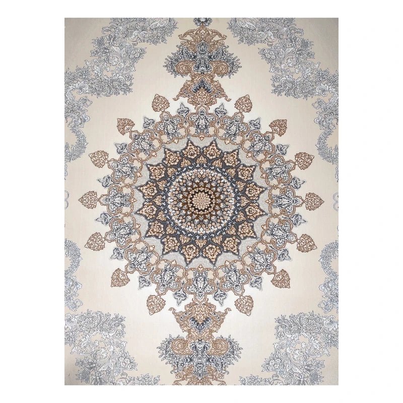 Mash 723502 Traditional Persian Area Rug Silver - Quality Rugs and Furniture