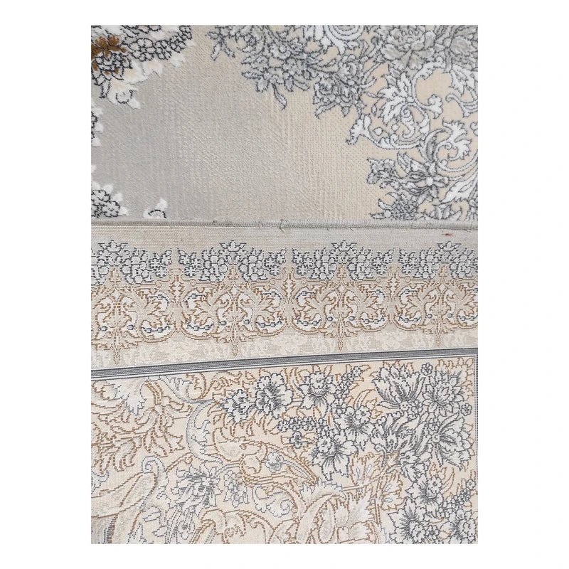 Mash 723502 Traditional Persian Area Rug Silver - Quality Rugs and Furniture