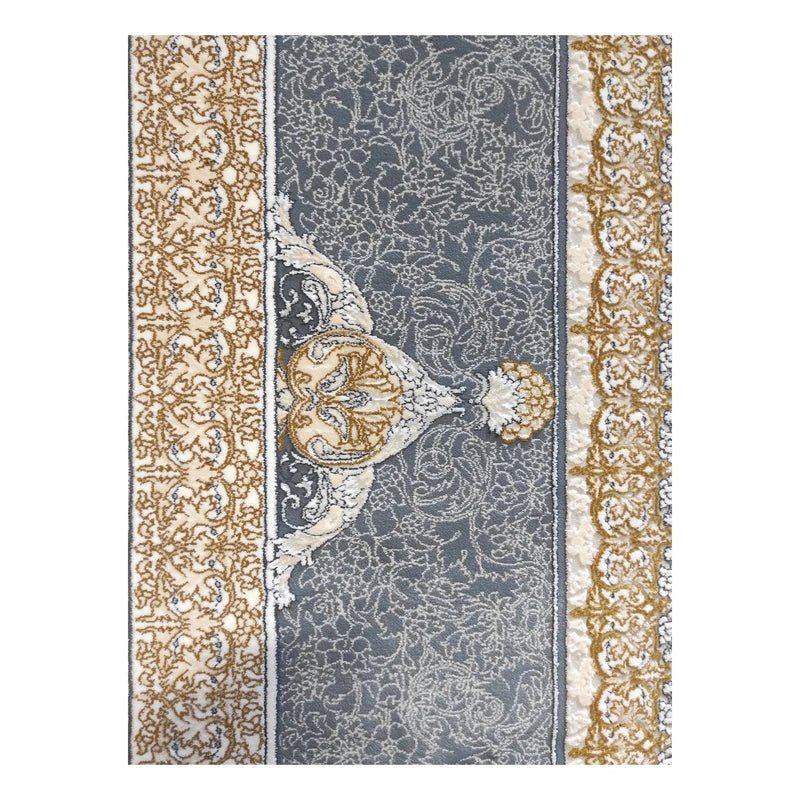 Mash 723502 Traditional Persian Area Rug Silver - Quality Rugs and Furniture