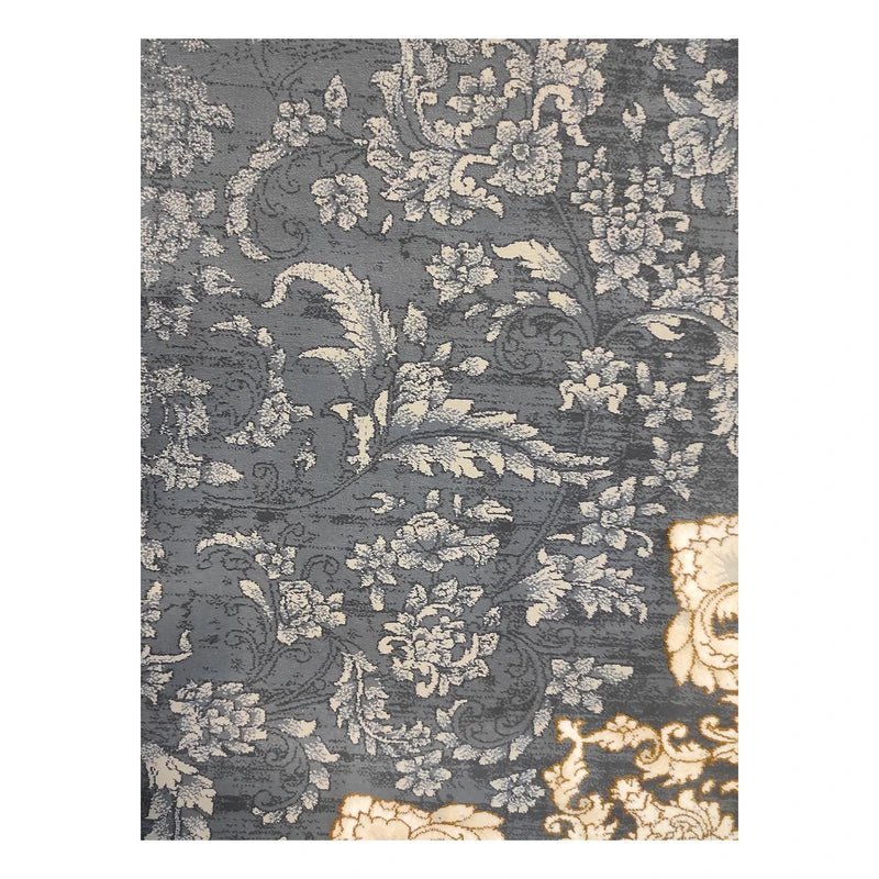 Mash 723505 Traditional Persian Area Rug Coal - Quality Rugs and Furniture