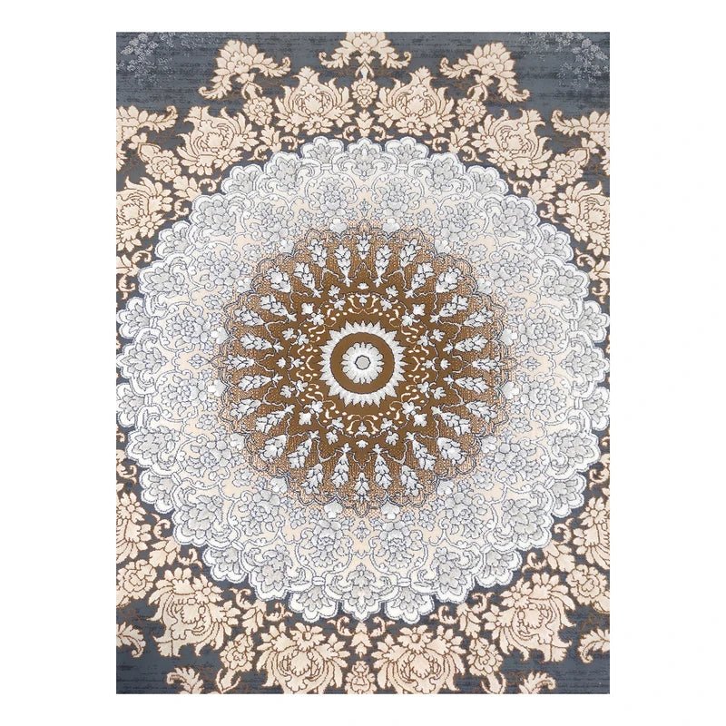 Mash 723505 Traditional Persian Area Rug Coal - Quality Rugs and Furniture