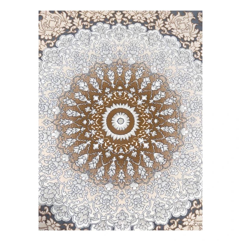 Mash 723505 Traditional Persian Area Rug Coal - Quality Rugs and Furniture