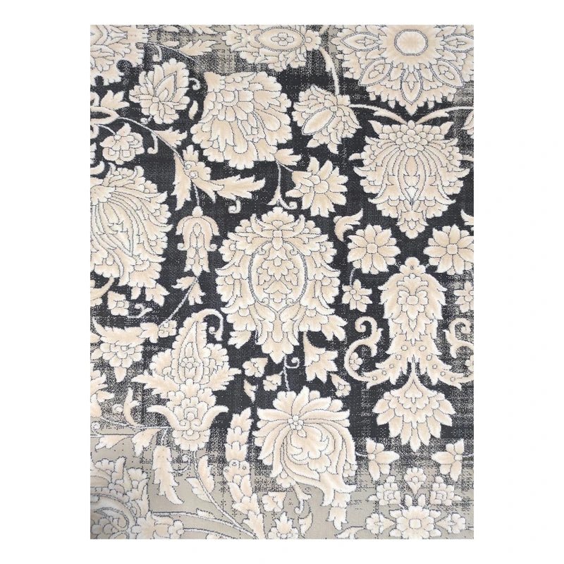 Mash 723510 Traditional Persian Area Rug Grey - Quality Rugs and Furniture