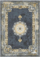 Mash 723512 Traditional Persian Area Rug Grey - Quality Rugs and Furniture