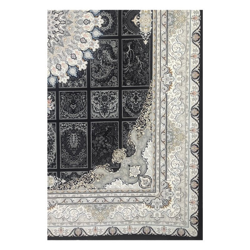 Mash 802095 Dark Blue Persian Traditional Rug - Quality Rugs and Furniture
