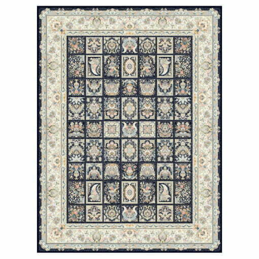 Mash 802188 Dark Blue Traditional Persian Area Rug - Quality Rugs and Furniture
