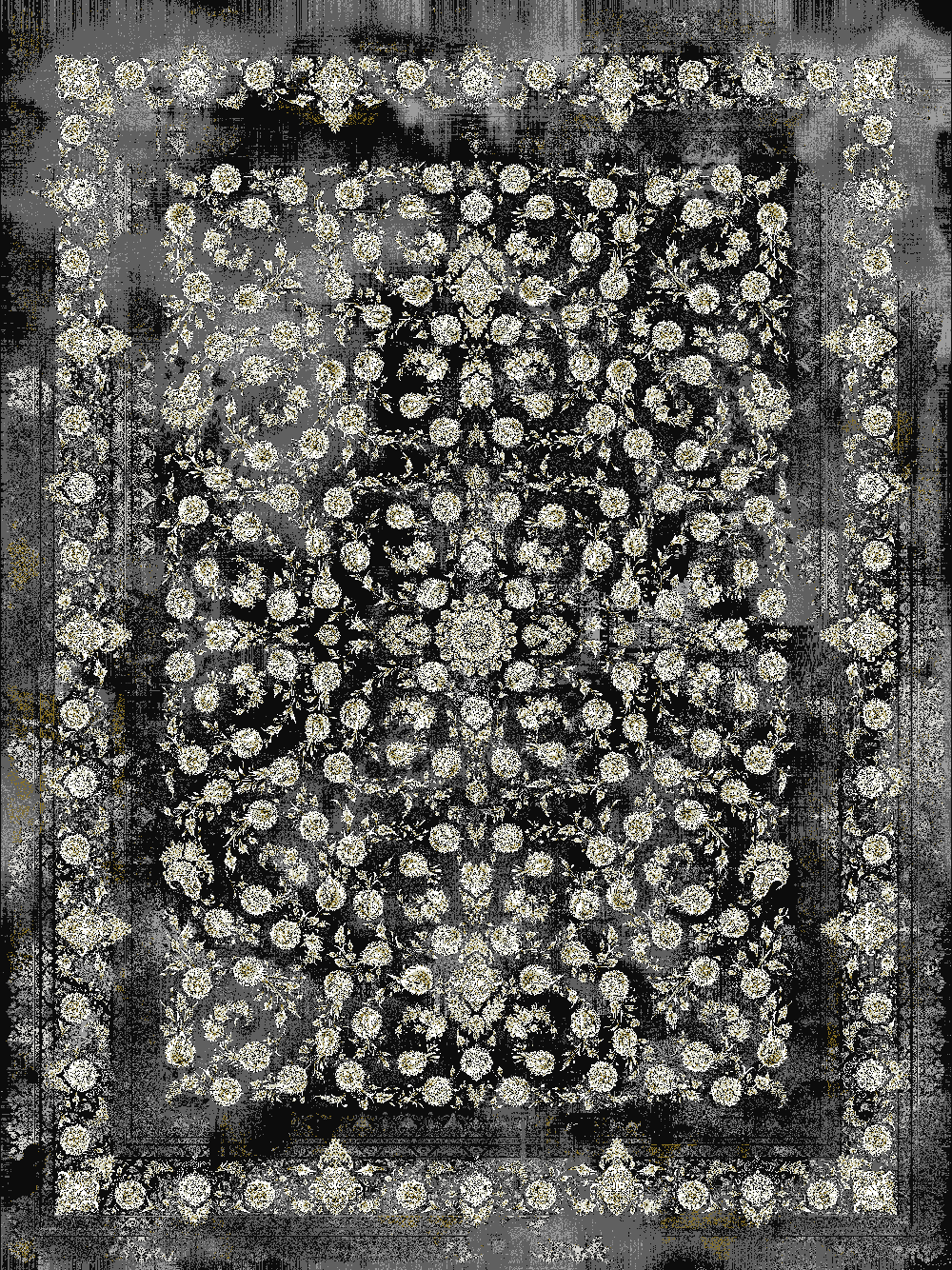 Mash 803582 Dark Blue Traditional Persian Area Rug - Quality Rugs and Furniture