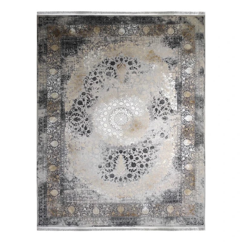 Mash 803599 Traditional Persian Area Rug Dusty - Quality Rugs and Furniture