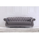 Novah Fabric Sofa Set Grey - Quality Rugs and Furniture