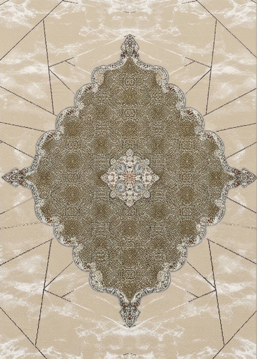 Parnian Traditional Persian Area Rug Beige - Quality Rugs and Furniture