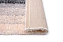 Puffy Style P301A Grey / Beige Modern Shaggy Area Rug - Quality Rugs and Furniture