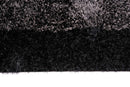 Puffy Style P301F Anthracite / Black Modern Shaggy Area Rug - Quality Rugs and Furniture