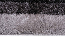 Puffy Style P301F Anthracite / Grey Modern Shaggy Area Rug - Quality Rugs and Furniture