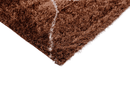 Puffy Style P313A Brown / Vizon Modern Shaggy Area Rug - Quality Rugs and Furniture