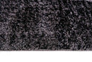 Puffy Style P926A Black / Anthracite Modern Shaggy Area Rug - Quality Rugs and Furniture