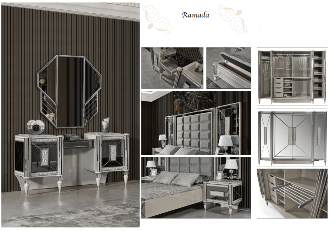 Ramada Art Deco Dresser Modern Mid Century - Quality Rugs and Furniture