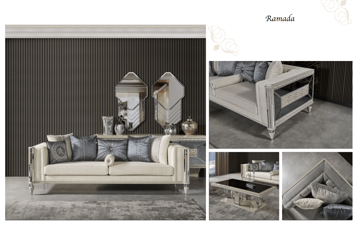 Ramada Sofa Set Art Deco Modern Mid Century - Quality Rugs and Furniture