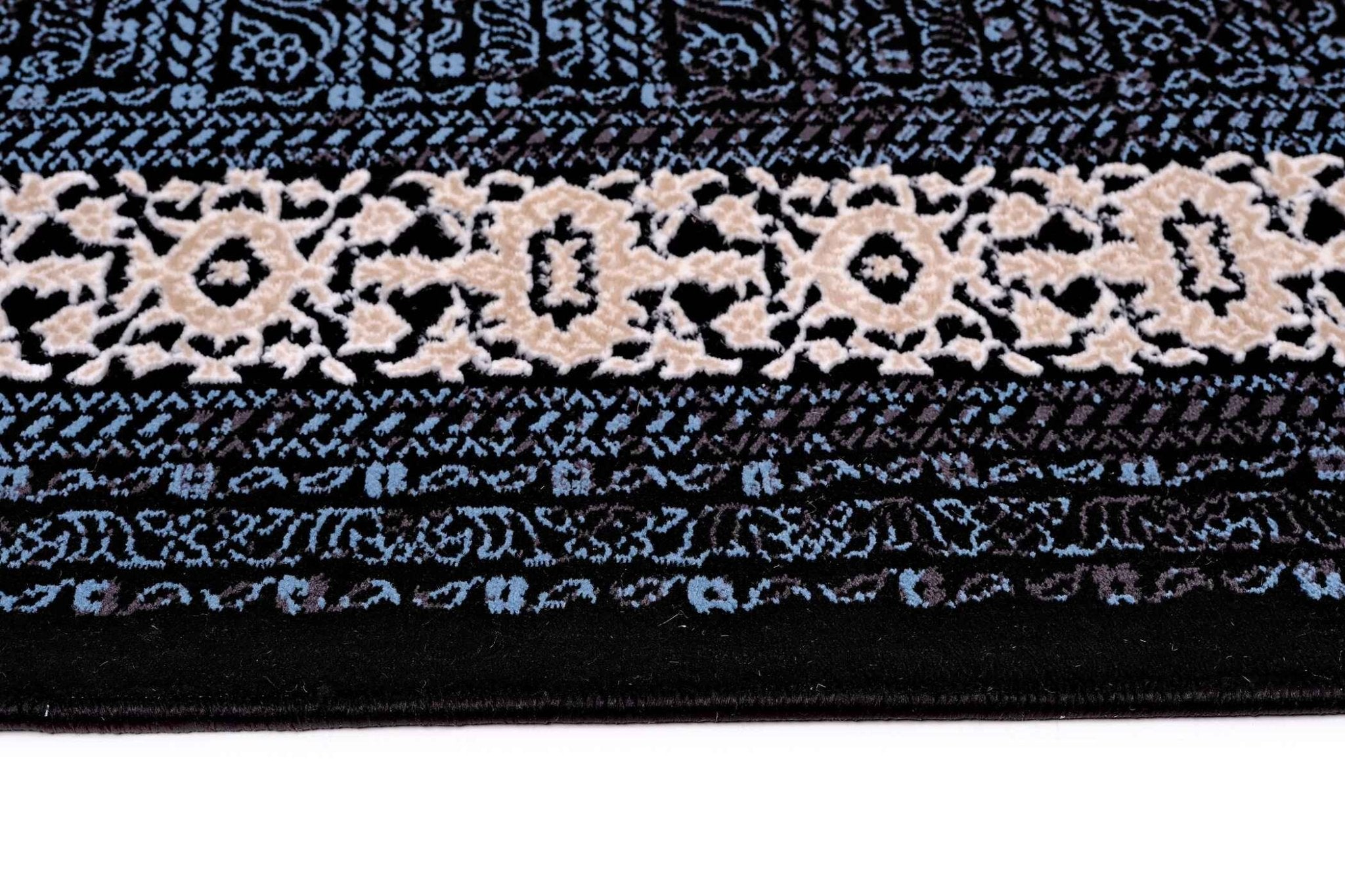 Retro E616A T.Blue - Vizon Modern Area Rug - Quality Rugs and Furniture