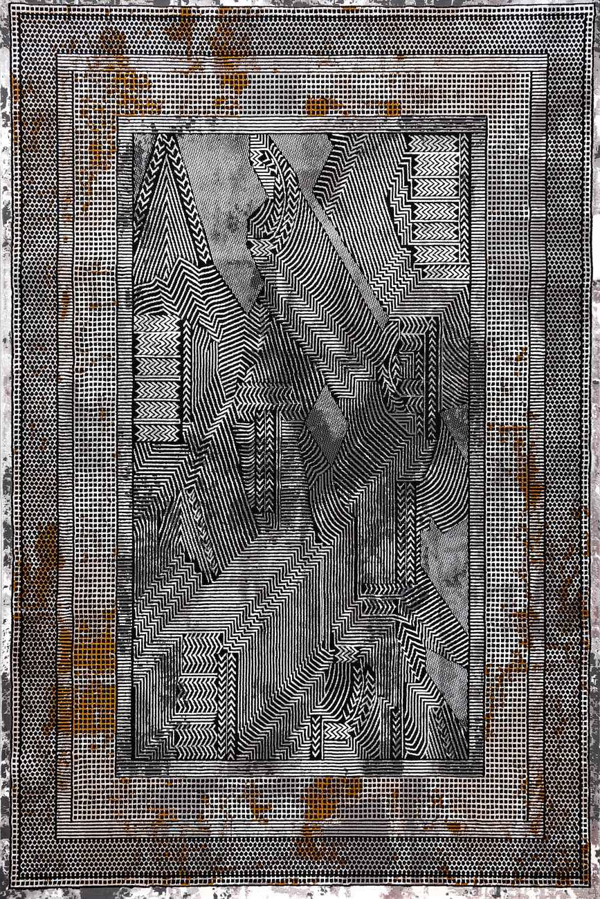 Retro E624A Ant - Vizon Modern Area Rug - Quality Rugs and Furniture