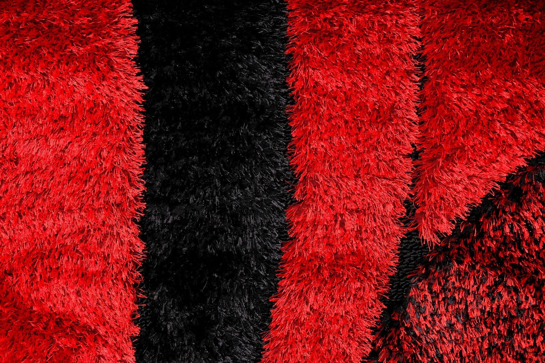 Rio Loop B217 Red - Grey Modern Area Rug - Quality Rugs and Furniture