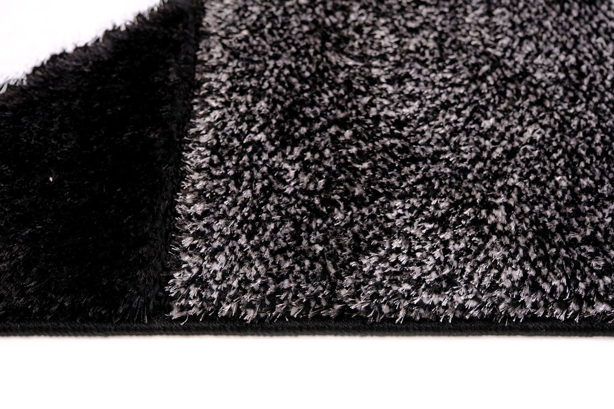 Rio Loop HB78 Black Grey Modern Area Rug - Quality Rugs and Furniture
