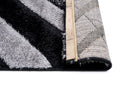Rio Loop HB78 Black Grey Modern Area Rug - Quality Rugs and Furniture
